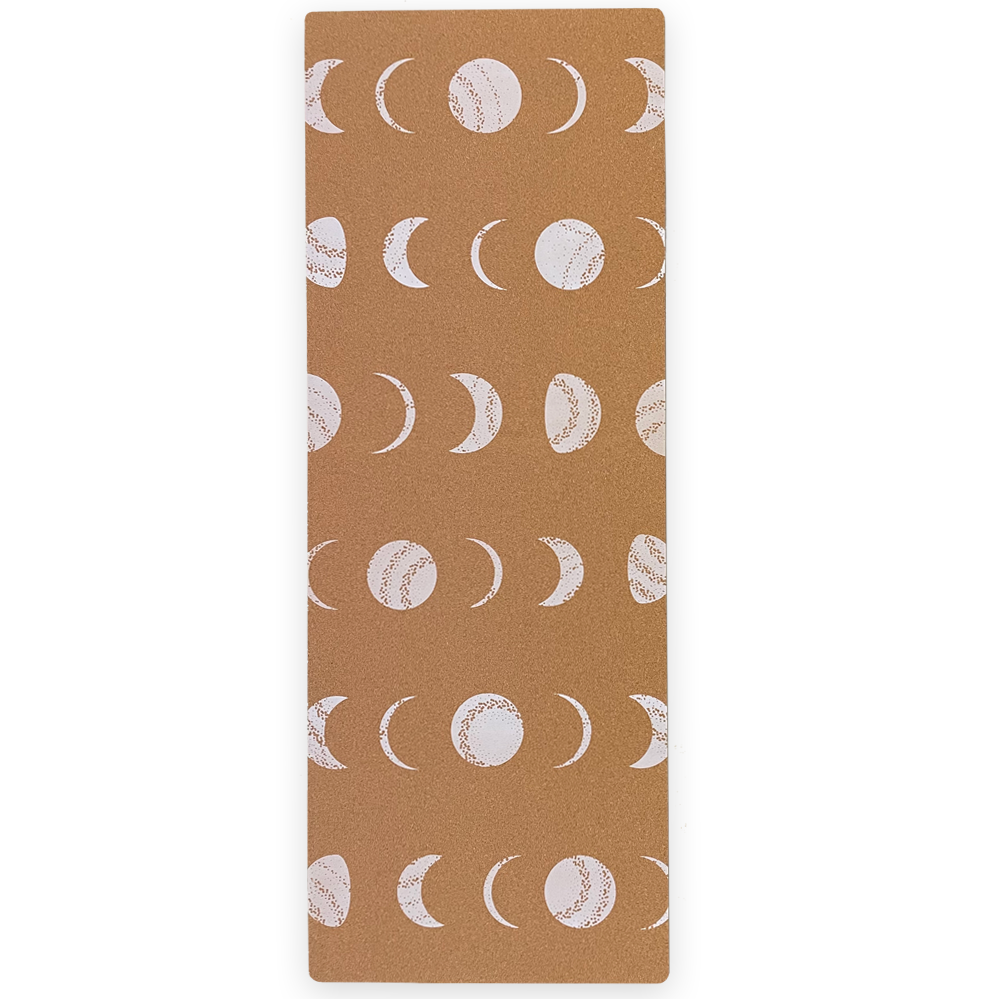 5mm cork yoga mat by Moveco in Violet Moon