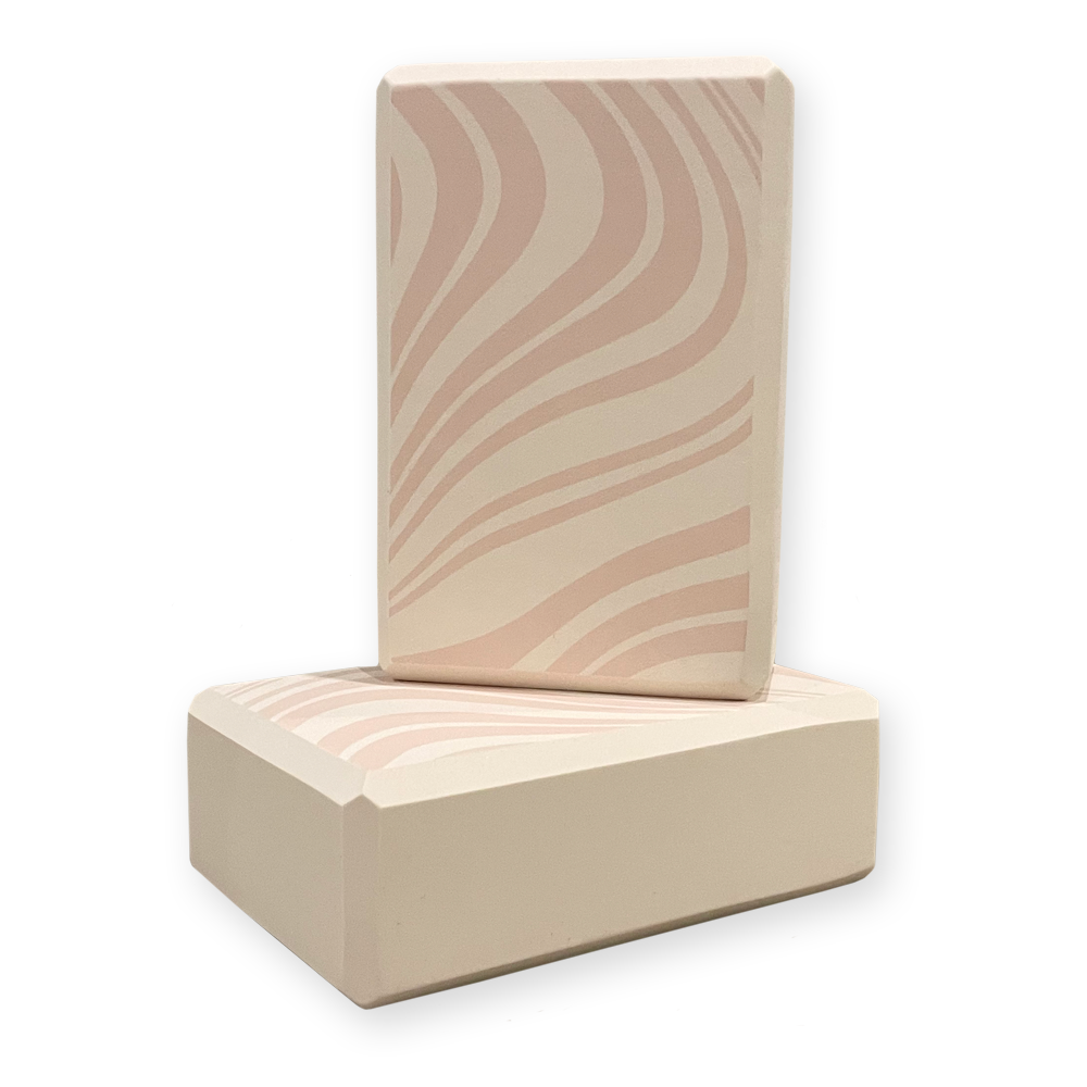 Recycled Foam Blocks - Set of 2 - Sand Swirl